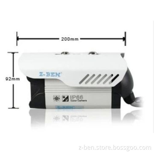 Weatherproof IR Camera with 1,000TVL High-definition Resolution and 60m IR Distance